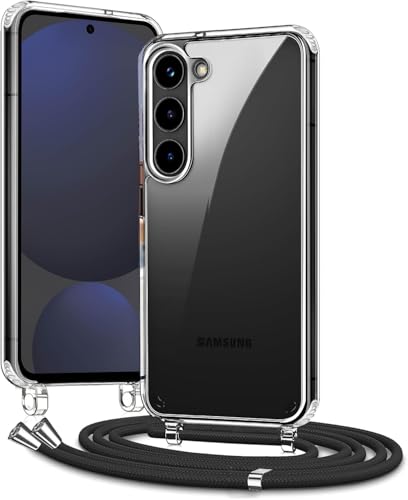 LIUKM Handykette Handyhülle kompatibel mit Samsung Galaxy S24 FE | Necklace Hülle mit Band Handyhülle für zum Umhängen |Case mit Schnur | Schutzhülle mit Kordel-Transparent LIUKM Handykette Handyhülle kompatibel mit Samsung Galaxy S24 FE | Necklace Hülle mit Band Handyhülle für zum Umhängen |Case mit Schnur | Schutzhülle mit Kordel-Transparent von LIUKM
