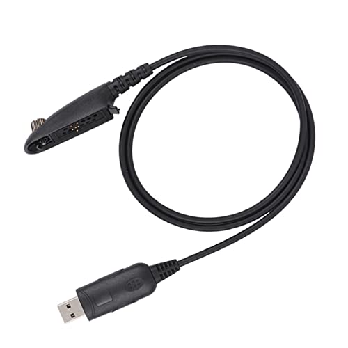 LIULDASHUN Walkie USB-Programmierkabel Mit CD, Kompatibel Mit HT1250, PRO5150, GP328, GP340, MTX450, Einfache Programmierung Und Datenübertragung von LIULDASHUN