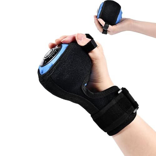 LIULIQ Hemiplegia Finger Massagegerät, Elektrische Hand Massage Ball, Hot Compress Schlaganfall Hemiplegie Mit 5-Gang-Hochfrequenz-Vibration, Wiederaufladbare Design Für Finger Rehabilitation LIULIQ Hemiplegia Finger Massagegerät, Elektrische Hand Massage Ball, Hot Compress Schlaganfall Hemiplegie Mit 5-Gang-Hochfrequenz-Vibration, Wiederaufladbare Design Für Finger Rehabilitation von LIULIQ