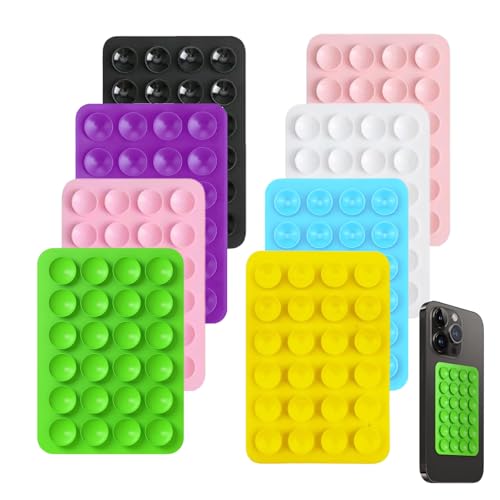 8 Stück Saugnapf Handy, Octobuddy Handy Saugnapf, Rhode Handyhülle, Saugnäpfe Handy, Handyhalterung für Freihändige Nutzung, Kompatibel mit Allen Handy-Modellen 8 Stück Saugnapf Handy, Octobuddy Handy Saugnapf, Rhode Handyhülle, Saugnäpfe Handy, Handyhalterung für Freihändige Nutzung, Kompatibel mit Allen Handy-Modellen von LIURFLNC