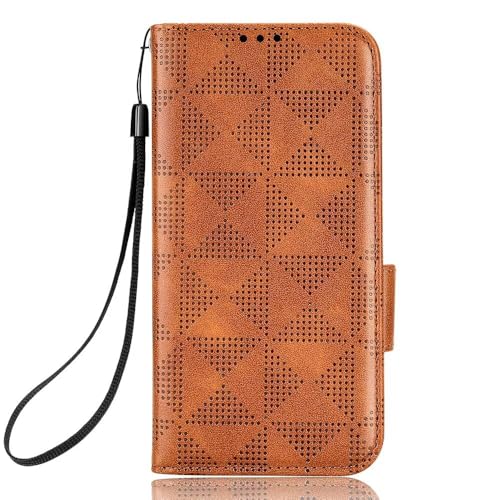 LIUZIHAN Handyhülle für Apple iPhone 16e Hülle. [Kartenfach] PU Leder Flip Wallet, mit Standfunktion, Schutzhülle Case für Apple iPhone 16e.(Braun) von LIUZIHAN