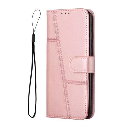 LIUZIHAN Handyhülle für Google Pixel 10 Hülle. [Kartenfach] PU Leder Flip Wallet, mit Standfunktion, Schutzhülle Case für Google Pixel 10.Rosa von LIUZIHAN