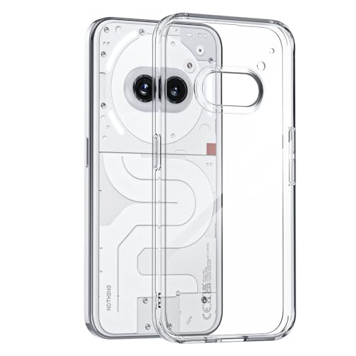 LIUZIHAN Handyhülle für Nothing Phone (2a) Hülle, Weiches TPU + Harter PC, Ultradünn Stoßfest Transparent Case, Schutzhülle für Nothing Phone (2a). (Transparent) von LIUZIHAN