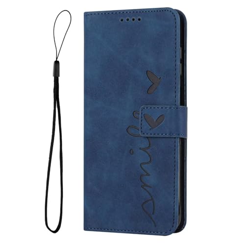 LIUZIHAN Handyhülle für Tecno Camon 40 4G Hülle. [Kartenfach] PU Leder Flip Wallet, mit Standfunktion, Schutzhülle Case für Tecno Camon 40 4G.Blau von LIUZIHAN