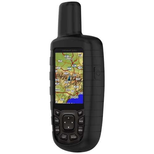 LIUZIHAN Hülle Kompatibel mit Garmin GPSMAP 62SC 621SC, Mit Schlüsselanhänger, Silikon-Material Weich Ultradünn Schutzhülle, Anti-Fall, Case Cover für Garmin GPSMAP 62SC 621SC.(Schwarz) von LIUZIHAN