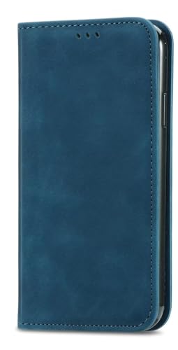 LIUZIHAN Hülle Kompatibel mit Infinix Note 50 Pro 4G. [Kartenfach] PU Leder Flip Wallet, mit Standfunktion, Schutzhülle handyhüllen für Infinix Note 50 Pro 4G.Blau von LIUZIHAN