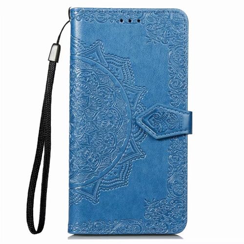 LIUZIHAN Hülle Kompatibel mit Xiaomi Redmi A5 4G. [Kartenfach] PU Leder Flip Wallet, mit Standfunktion, Schutzhülle handyhüllen für Xiaomi Redmi A5 4G.Blau von LIUZIHAN