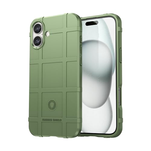 LIUZIHAN Hülle für Apple iPhone 16 Plus. Stoßfest, Weiches und dünnes Silikonhülsen-Design, Gegen Kratzer, Schutzhülle für Apple iPhone 16 Plus.(Grün) von LIUZIHAN