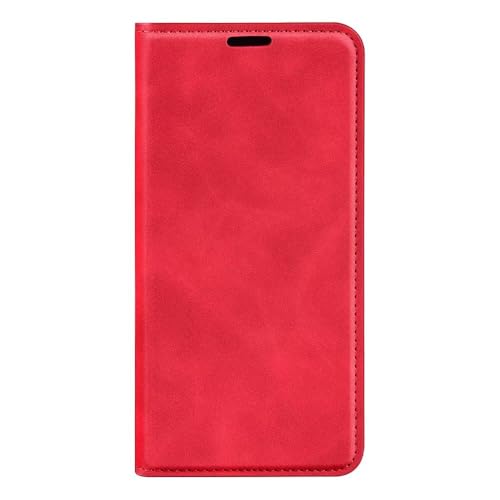 LIUZIHAN Hülle für Apple iPhone 16e. [Kartenfach] PU Leder Flip Wallet, mit Standfunktion, Schutzhülle handyhüllen für Apple iPhone 16e.Rot von LIUZIHAN