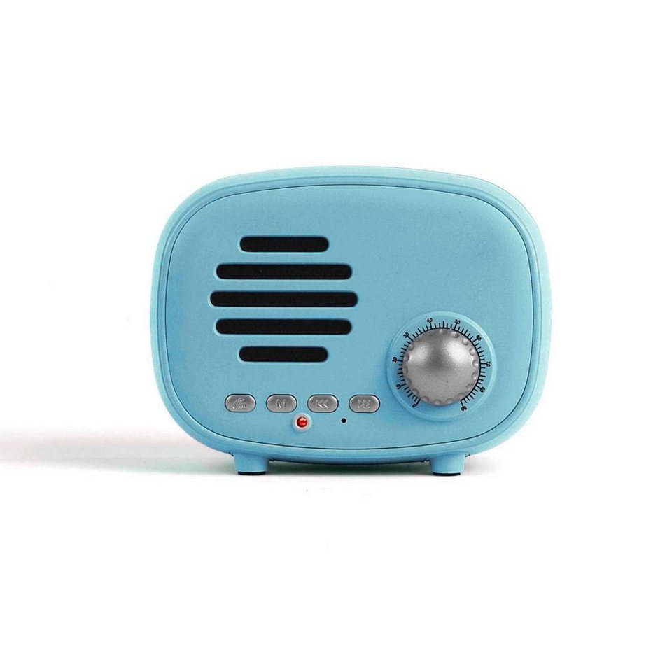 LIVOO LIVOO Lautsprecher Bluetooth FM-Radio USB-Anschluss Mini-Retro Akku Lautsprecher von LIVOO