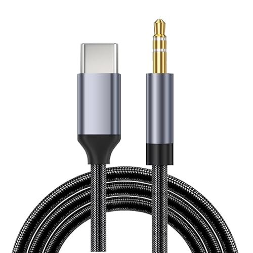 AUX Audio Kabel USB C auf 3.5mm Jack AUX Kabel Auto Lautsprecher Kopfhörer Adapter Für Samsung Xiaomi Huawei Universal Typ-C Konverter von LIWEARE