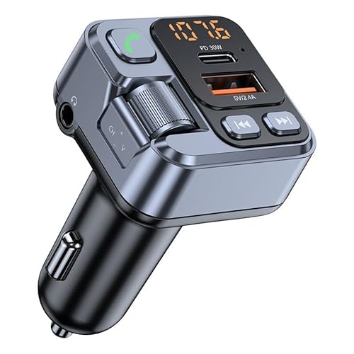 Auto Bluetooth 5.1 Empfänger USB U Disk Lesen PD30W Schnelle Aufladung Digital Display Auto Handy Adapter FM Transmitter Für Handys Auto Bluetooth 5.1 Empfänger USB U Disk Lesen PD30W Schnelle Aufladung Digital Display Auto Handy Adapter FM Transmitter Für Handys von LIWEARE