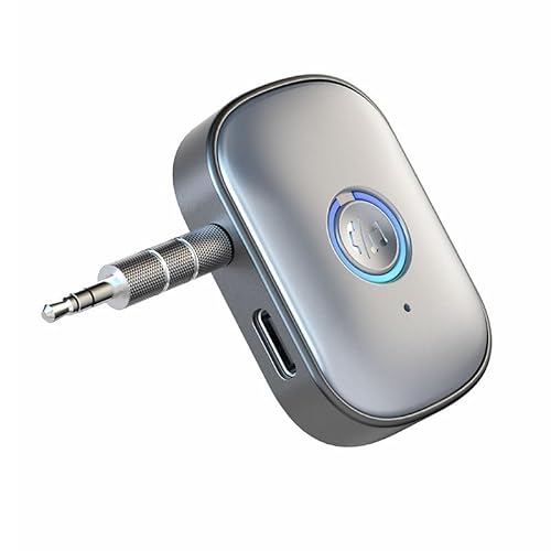 Bluetooth 5.3 Adapter Auto, Aux Bluetooth Adapter Klinke 3.5mm, Hi-Fi Stereo Musik KFZ Bluetooth Empfänger für Auto, Zuhause, Kopfhörer und Lautsprecher Bluetooth 5.3 Adapter Auto, Aux Bluetooth Adapter Klinke 3.5mm, Hi-Fi Stereo Musik KFZ Bluetooth Empfänger für Auto, Zuhause, Kopfhörer und Lautsprecher von LIWEARE