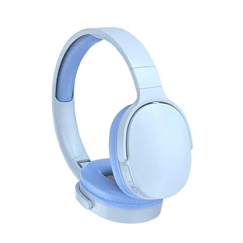 LIWEARE Bluetooth Kopfhörer, Over Ear Wireless Headset, Heavy Bass Kopfhörer, HiFi-Stereo-Sound, 2,4 GHz Gaming Kopfhörer mit Geräuschunterdrückung ﻿ (Blau) von LIWEARE