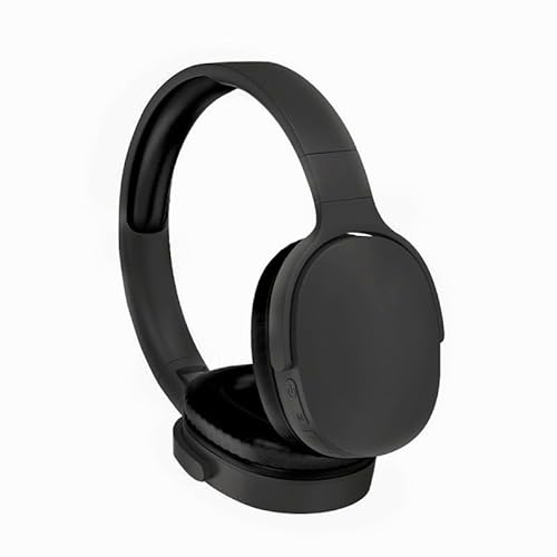 LIWEARE Bluetooth Kopfhörer, Over Ear Wireless Headset, Heavy Bass Kopfhörer, HiFi-Stereo-Sound, 2,4 GHz Gaming Kopfhörer mit Geräuschunterdrückung ﻿ (Schwarz) von LIWEARE