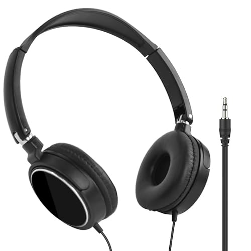 LIWEARE Kopfhörer für Kinder Surround-Sound-Kopfhörer Musik-Headset für Kinder Kopfhörer mit Geräuschunterdrückung Kopfhörer verkabelt Kabelgebundenes Headset für Schüler im Ohr PVC von LIWEARE