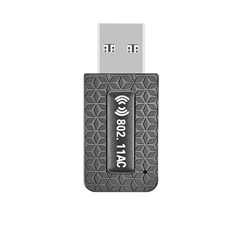 USB WLAN Stick, 1300Mbps Dual-Band USB WiFi Adapter für Windows Enhance PC Connectivity for Share Internet Mühelos von LIWEARE