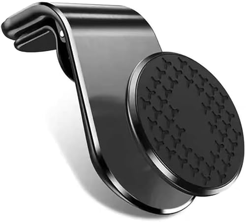 LIYANGT1 Handyhalterung Auto Magnet für Smart Fortwo II Cabrio (A451) 2007-2015, Auto 360° Verstellbare Magnetische Smartphone Halterung, Handyhalter,Black von LIYANGT1