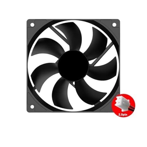 LIYIANWAN tianwandong 12CM/14CM Netzteil Lüfter Netzteil Lüfter 2,54-2PIN Netzteil Anschluss 1100-1200RPM Power Lüfter 120MM 140MM(TEUCER PSU-12CM_NO RGB) von LIYIANWAN