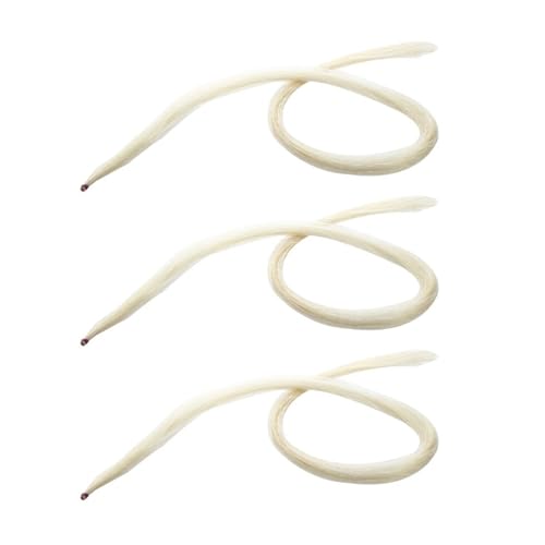 tianwandong 3Pcs 32 Zoll 80Cm Violine Bogen Violine Natürliche Haar Rosshaar Weiß tianwandong 3Pcs 32 Zoll 80Cm Violine Bogen Violine Natürliche Haar Rosshaar Weiß von LIYIANWAN