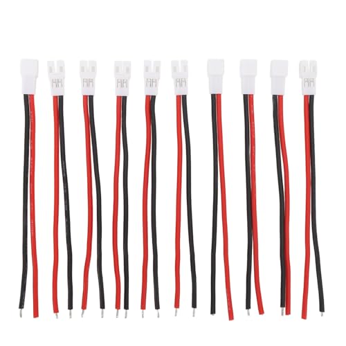 10pcs Ph2.0 weibliches Stecker Kabel Silikon Isoliert Hochtemperaturbeständige einstellbare Drahtlänge 85 mm für RC -Modellauto 10pcs Ph2.0 weibliches Stecker Kabel Silikon Isoliert Hochtemperaturbeständige einstellbare Drahtlänge 85 mm für RC -Modellauto von LIZEALUCKY