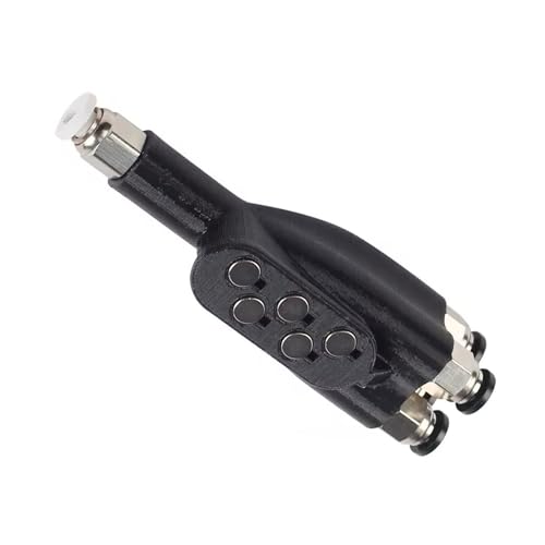 LIbgiubhy 4-in-1-PTFE Adapter Schlauchanschlüsse Für Labor P1/X1E Adapter 3D Drucker Filament Rohr Rohrausdehnungsportzubehör von LIbgiubhy