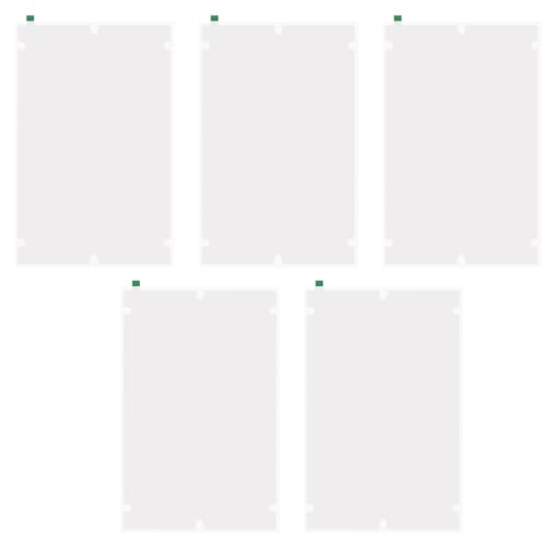 LIbgiubhy 5 Stück High Claritys LCD Displayschutzfolie Für M7Pro 3D Drucker Kratzfeste Folie Mit Hoher Lichtdurchlässigkeit von LIbgiubhy