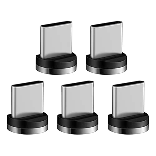 LIbgiubhy 5 Stück Magnetische Ladespitzen 360-Grad Drehung. Stabiles USB Trägt Zur Reduzierung Abriebfestigkeit LIbgiubhy 5 Stück Magnetische Ladespitzen 360-Grad Drehung. Stabiles USB Trägt Zur Reduzierung Abriebfestigkeit von LIbgiubhy