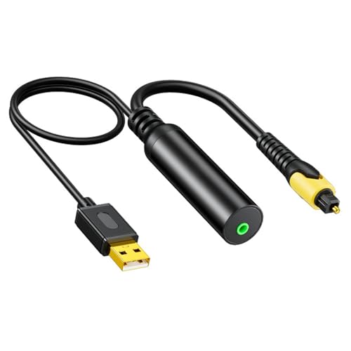 LIbgiubhy Digital Sound Analoges Optisches Kabel 3 5 Mm Zu USB Adapter Koaxialer SPDIF Empfänger Digitaler Optischer von LIbgiubhy