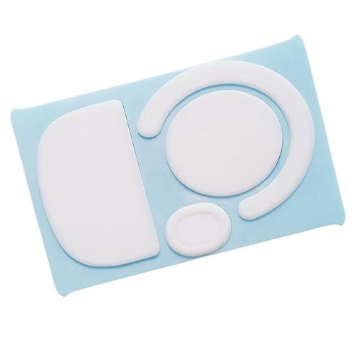 LIbgiubhy Ice Edition Maus Skates Pad 1 Set Runde Gebogene Kanten Mausfüße Aufkleber Für GPROX Superlight Maus von LIbgiubhy
