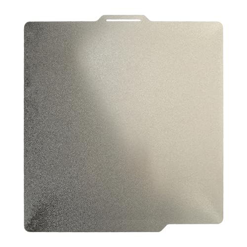 LIbgiubhy Magnetische Stahlfolie Doppelseitig Strukturiertes Federstahlblech Flexible Brutplattform Für 3D Drucker 257 Mm von LIbgiubhy