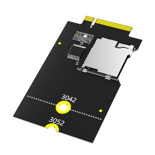 LIbgiubhy T Flashes Kartenadapter NGFFs B Key T Flashes Kartenleser Für 3042/3052 Desktop Laptops NGFFs Key B Festplatten von LIbgiubhy