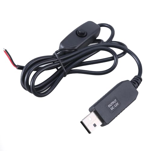 LIbgiubhy USB2.0-Stecker 2-poliges Stromkabel Mit Schaltern Pigtail Kabel Für Installierte USB Geräte Ersetzen Reparieren Lüfter von LIbgiubhy