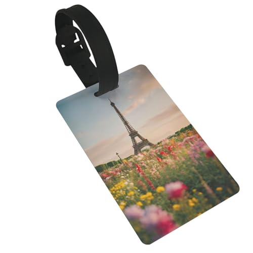Schöner Gepäckanhänger mit Eiffelturm-Motiv, Motiv: Paris Schöner Gepäckanhänger mit Eiffelturm-Motiv, Motiv: Paris von LJABCVNN