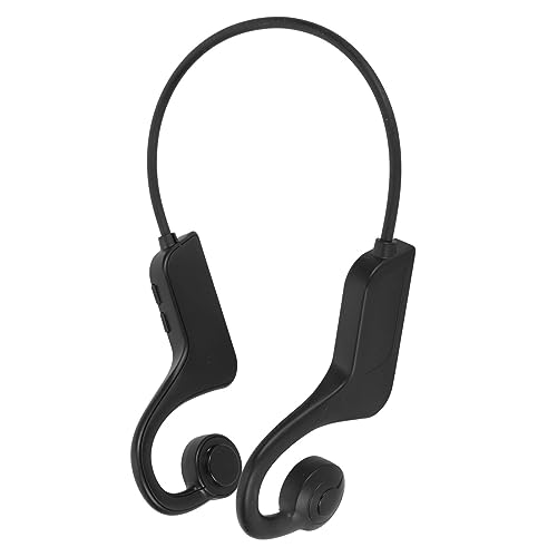 Kopfhörer mit Offenem Ohr, Lange Akkulaufzeit, HiFi-Stereo, Wasserdicht, Geräuschunterdrückung, Knochenschall-Kopfhörer Zum Laufen für Fitness von LJCM
