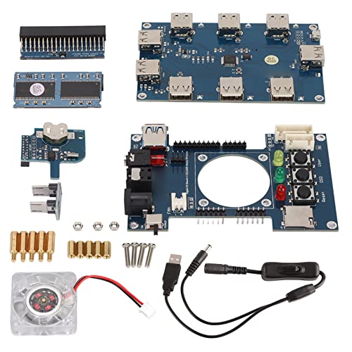LJCM Mister FPGA Digital IO Board FPGA Boards, Digital IO Board Kit für DE10 FPGA für MisterFPGA Core Control Dual SDRAM V2.9 für Multi-Plattform-Gaming-Konsole von LJCM