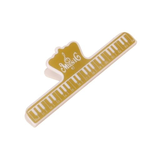 Große Notenklammern Für Klavier 3/4 Violine Gitarre Befestigungszubehör(Gold) von LJERFSW