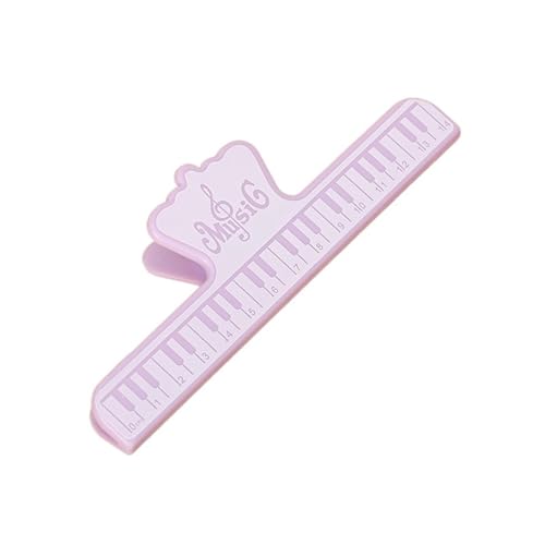 Große Notenklammern Für Klavier 3/4 Violine Gitarre Befestigungszubehör(Purple) von LJERFSW