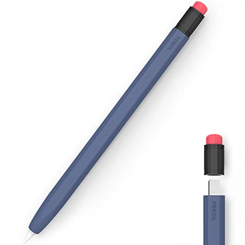 LJFLYXRI Schutzhülle für Apple Pencil 1. Generation, Silikon, zweifarbig, Anti-Roll-Design, Prävention, perfekter Griff, schützend, angenehmes Silikon-Gefühl, kompatibel mit Apple Pencil 1ST Gen Cover LJFLYXRI Schutzhülle für Apple Pencil 1. Generation, Silikon, zweifarbig, Anti-Roll-Design, Prävention, perfekter Griff, schützend, angenehmes Silikon-Gefühl, kompatibel mit Apple Pencil 1ST Gen Cover von LJFLYXRI