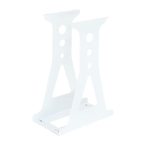 Büro CPU-Halterung unter dem Schreibtisch – PC-Tower-Gehäusehalterung for Tisch – verstellbare Breite – CPU-Ständer, PC-Host-Gehäuse-Hängehalterung Zubehör(Weiß,510mm) von LJHFG63KUYT