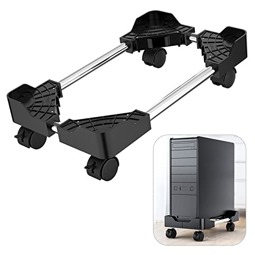 Büro Mobiler CPU-Ständer, PC-Wagen, Desktop-PC-Tower-Kühlsockel mit 4 Lenkrollen, Verstellbarer CPU-Halterständer for die meisten Desktop-Tower Zubehör Büro Mobiler CPU-Ständer, PC-Wagen, Desktop-PC-Tower-Kühlsockel mit 4 Lenkrollen, Verstellbarer CPU-Halterständer for die meisten Desktop-Tower Zubehör von LJHFG63KUYT