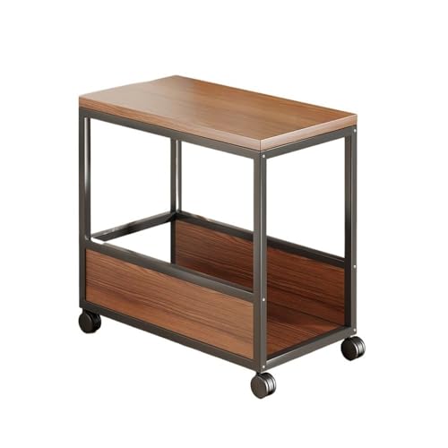 LJHFG63KUYT Büro 2-stufiger CPU-Tower-Ständer mit Rädern, CPU-Rollständer, mehrschichtiges Lagerregal for den Haushalt, Heimbüro, rollendes Lagerregal Zubehör(Groß) von LJHFG63KUYT