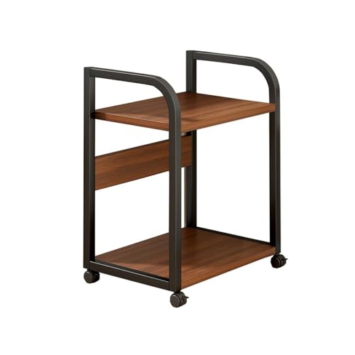 LJHFG63KUYT Büro CPU-Tower-Ständer, mehrschichtiges Lagerregal for den Haushalt, 2-stufiger CPU-Rollständer, mobiler Desktop-Druckerwagen mit 4 Lenkrollen Zubehör LJHFG63KUYT Büro CPU-Tower-Ständer, mehrschichtiges Lagerregal for den Haushalt, 2-stufiger CPU-Rollständer, mobiler Desktop-Druckerwagen mit 4 Lenkrollen Zubehör von LJHFG63KUYT