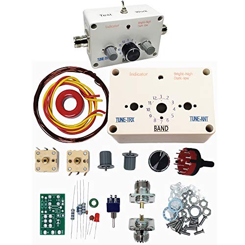 HAM 1-30 MHz Manueller Antennen-Tuner für HAM Radio QRP DIY Kits, guter Helfer für Antennenaufbau von LJJDSLYU