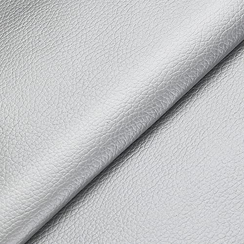 Leder Patch Kit Selbstklebende Lederflicken Silber- 100X138CM Aufkleber Patch Repair Lederreparatur Set Leder, Vinyl & Kunstleder Reparieren Kit Für Autositze Leder Patch Kit Selbstklebende Lederflicken Silber- 100X138CM Aufkleber Patch Repair Lederreparatur Set Leder, Vinyl & Kunstleder Reparieren Kit Für Autositze von LJJFZP