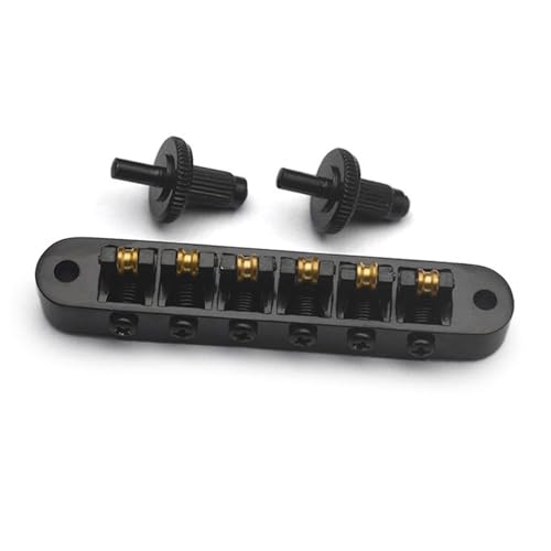 Gitarre Steg Sattel Der Bridge-Saitenhalter Mit Rollenhebeschraube Ist Für LP-E-Gitarren Geeignet(Black) von LJRRTYQ