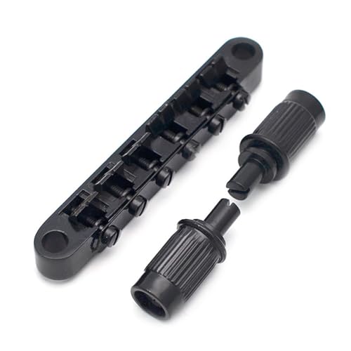 Gitarre Steg Sattel Der Saitenhalter Am Vorderen Saitensteg Ist Für LP-EPI-E-Gitarren Geeignet(Black) von LJRRTYQ