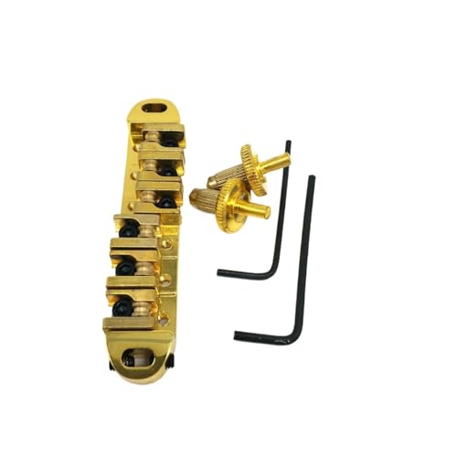 Gitarre Steg Sattel Die Kugellagerbrücke Ist Für LP-E-Gitarren Geeignet(Gold) von LJRRTYQ