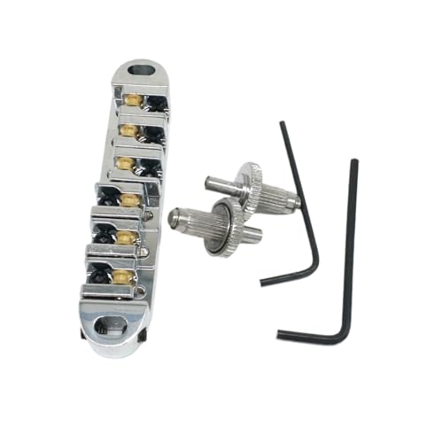 Gitarre Steg Sattel Die Kugellagerbrücke Ist Für LP-E-Gitarren Geeignet(Silver) von LJRRTYQ