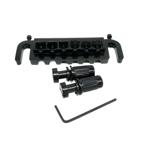 Gitarre Steg Sattel Geeignet Für LP-E-Gitarre Mit Code Bridge(Black) von LJRRTYQ